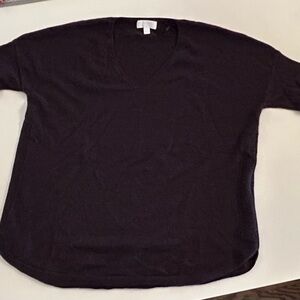 Rofa Fashion Black V-Neck Sweater